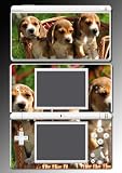 Dogs Puppies BEAGLES game SKIN #1 for Nintendo DS Lite