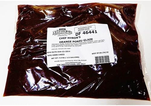 Orange Ponzu Glaze - 64 oz pouches (Pack of 4)