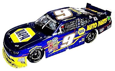 AUTOGRAPHED 2014 Chase Elliott #9 NAPA Auto Parts TEXAS WINNER (Raced Version) Nationwide First Win SIGNED Lionel 1/24 NASCAR Nationwide Series Diecast Car with COA (#1139 of only 2,332 produced!)