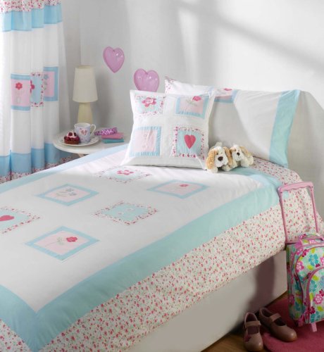 Flowerpot Hearts Bedset