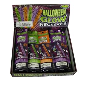 WeGlow International Halloween Glow Necklaces - 12 pack
