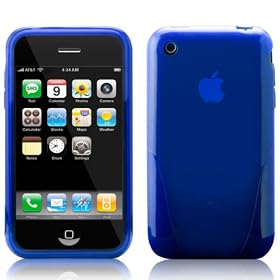 iSkin solo for iPhone 3G/NightCrawler (translucent blue)