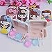 U-beauty 1 Piece Girl Pattern Contact Lens Case Box Kit Set With Small Mirror Color Send in Random