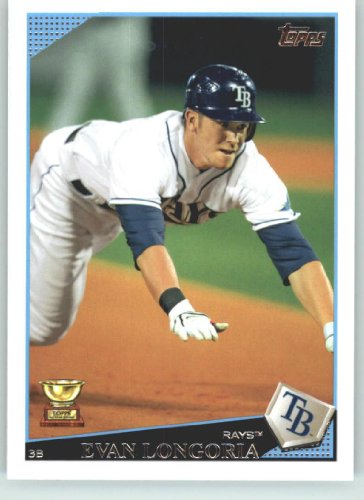 2009 Topps #160 Evan Longoria - Tampa Bay Rays (Baseball Cards)