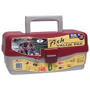 South Bend Tackle Box Including with 62 piece Tackle Kit
