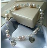 Breastfeeding bracelet,  Linen Glow
