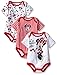 Disney Baby Girls' Minnie Mouse 3 Pack Bodysuits