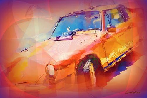 Whaletail Porsche. 8" x 12" Luster Paper Print