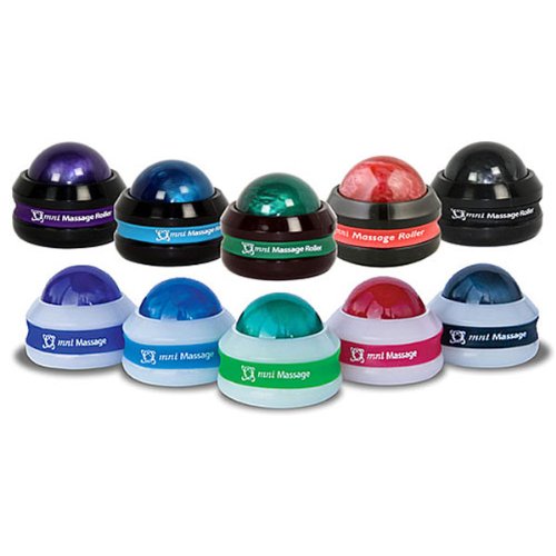 Omni Massage Roller (Black Cap-Red Ball)