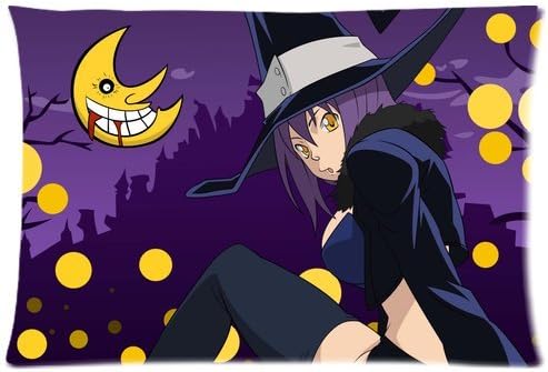 Japanese Anime Soul Eater Death The KID 08 Pattern Pillowcase High quality cotton Nice Two Side Printing 16x24 inches soft Pillow Case