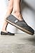Apparel : TOMS - Women's Classic Woven Slip-on Shoes (Black & Pink Plaid)