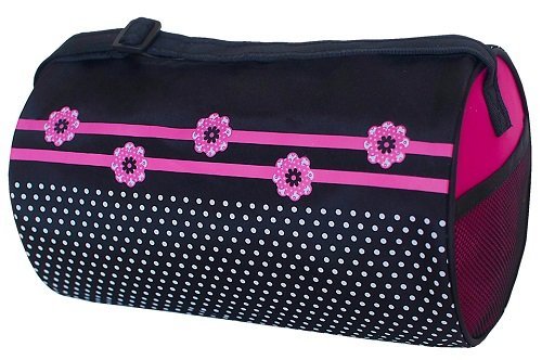 Sassi Design FDT-02Blank Flower Dot Duffle Bag