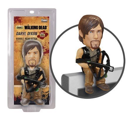 THE WALKING DEAD DARYL DIXON COMPUTER SITTER BOBBLEHEAD FIGURE