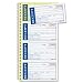 Adams Write 'n Stick Receipt Book, Spiral Bound, 2-Part, 5.25 x 11 Inch, 200 Sets, White and Canary (SC1152WS)