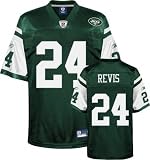 Darrelle Revis Green Reebok NFL Premier New York Jets Jersey (X-Large)