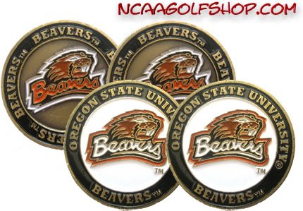 Oregon State Beavers Golf Ball Markers