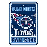 NFL Tennessee Titans Plastic Parking Signs