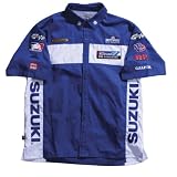 JOE ROCKET SUZUKI TEAM PIT SHIRT BLUE/WHITE XS