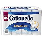 Cottonelle CleanCare Family Roll Toilet Paper Bath Tissue, 36 Rolls