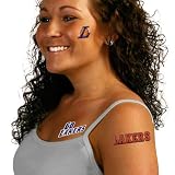 NBA Temporary Los Angeles Lakers Tattoo
