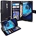 Droid Turbo 2 Case, LK Droid Turbo 2 Wallet Case, Luxury PU Leather Case Flip Cover Built-in Card Slots & Stand For Motorola Moto Droid Turbo 2, BLACK