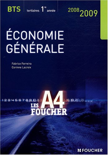 Economie générale BTS tertiaires 1e année