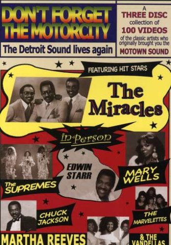 Don't Forget the Motor City [DVD] [2007] [US Import] by ContoursSaundra EdwardsThe MarvelettesThe MiraclesBarbara Randolph