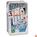 Cardinal Plastic Double 12 Color Dot Dominoes in Tin