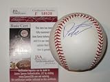 DAISUKE MATSUZAKA SIGNED AUTOGRAPHED RAWLINGS BASEBALL BOSTON RED SOX, COA JSA WITH BASEBALL CASE