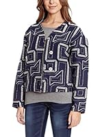 Hakei Cazadora Tiger's-eye (Azul)