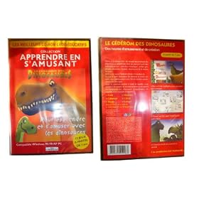 Apprendre en s'amusant LES DINOSAURES - CD ludo �ducatif