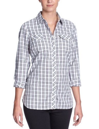 Tommy Hilfiger Damen Bluse  1M87603081 / DOLAN CHK COMBO SHIRT LS - DE, Gr. 36 (S), Gr&uuml;n ( Preisvergleich