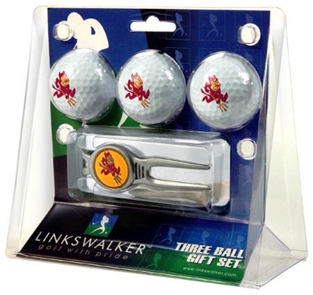 Arizona State Sun Devils Asu Ncaa Kool Tool 3 Golf Ball Gift Packs