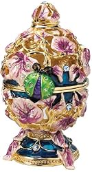 Ladybug Enameled Egg