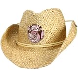LSU Tigers Straw Cowgirl Hat