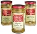 Miss Leone's Stuffed Queen Olives: Jalapeno, Bleu Cheese, Pepper Jack, 12-Ounce Jars (Pack of 3)