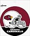 ARIZONA CARDINALS 5 INCH ROUND DECAL