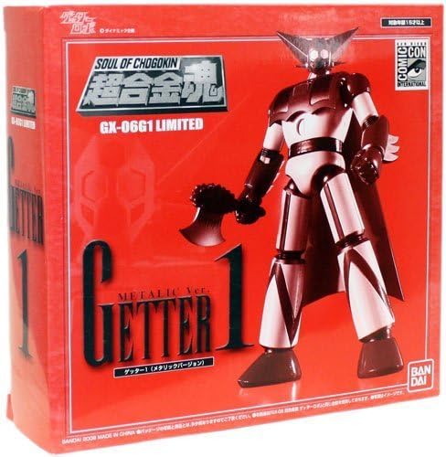 Soul of Chogokin: GX-06 G1 Getter Robo 1 Metallic Ver. Figure SDCC Exclusive by Soul of Chogokin