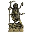Hindu Goddess Kali Brass Sculpture
