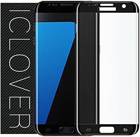 TaoFilm Pro Perfect 3D Touch Technology Compatible Premium Sensitive Flexible 0.2mm Tempered Glass Screen Protector For Samsung Galaxy S7 Edge ( 5.5 inch Black )