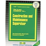construction and maintenance supervisorpassbooks career examination