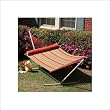Pawleys Island Tri-Beam Textured Steel Hammock Stand, Taupe