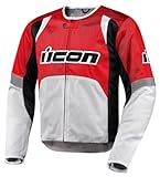 IMAGE OF ICON OVERLORD TEXTILE JACKET (LARGE) (RED)