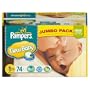 Pampers New Baby Size 1 (4-11 lbs/2-5 kg) Jumbo Pack of 74 Nappies