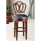 Dover Counter Stool with Leather Seat