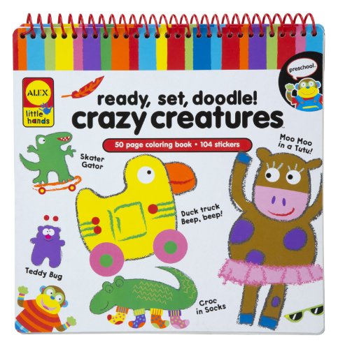 ALEX Toys Little Hands Ready Set Doodle Crazy Creature