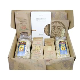 Gourmet Pasta Sampler Gift Basket by CyberCucina