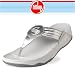 Apparel : FitFlop WalkStar II Sandals - Silver - Womens