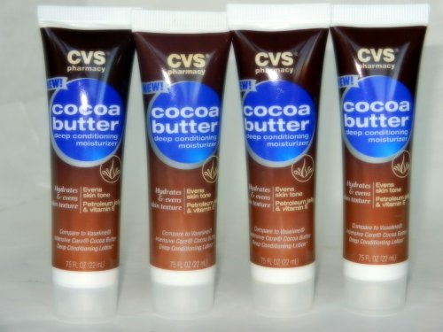 Huge save oncrack cream for heels CVS Cocoa Butter Deep Conditioning Moisture .75 Fl. Oz. (Compare to Vaseline Intensive Care Cocoa Butter Deep Conditioning Lotion) - 4 Pack Value Bundle)