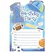 1st Birthday All-Star Postcard Invitations (20 count) - Party Supplies